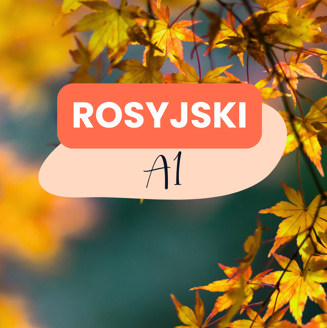 Poziom A1 - Kursy języka rosyjskiego w NA WOSTOK - Jesień 2025