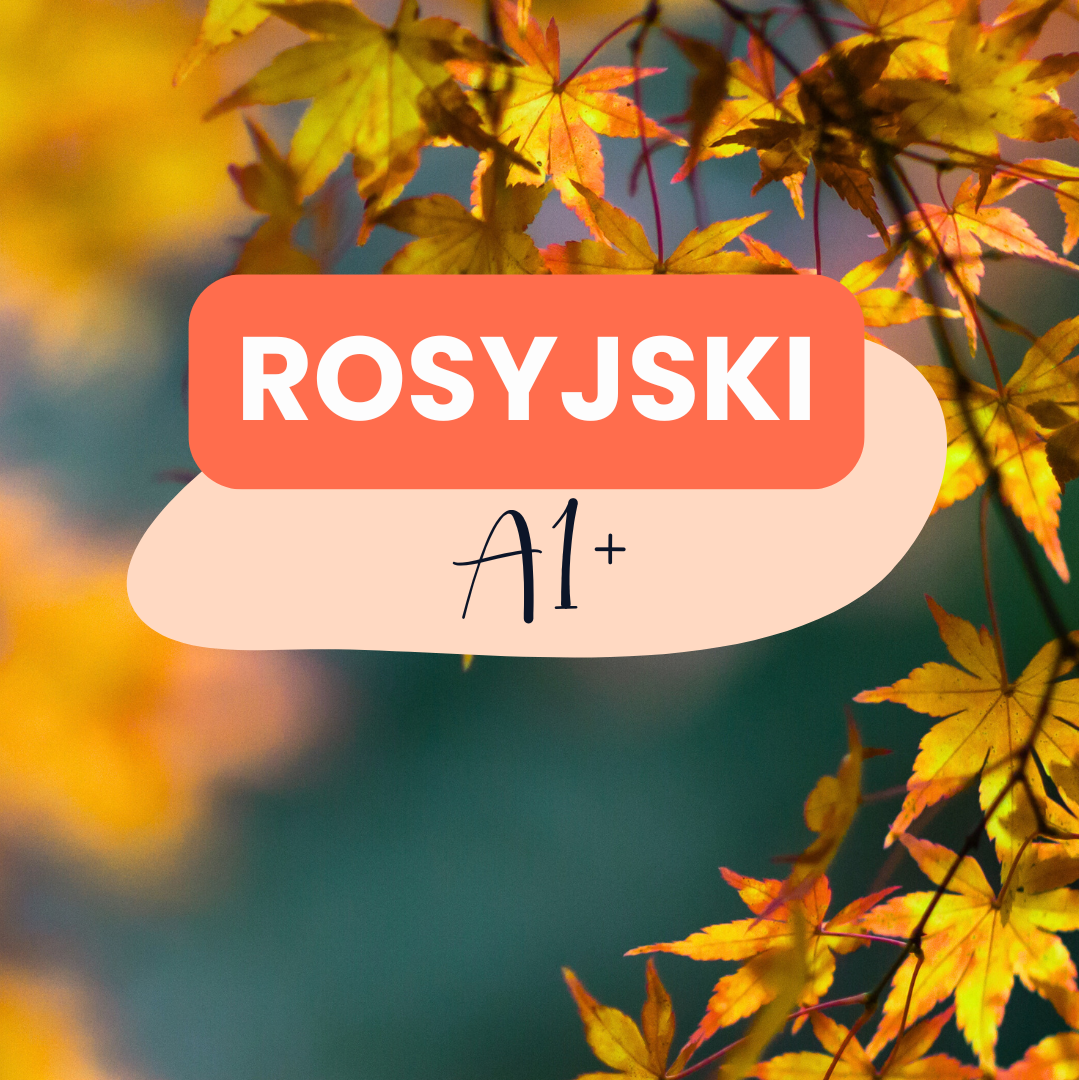 Poziom A1+ - Kursy języka rosyjskiego w NA WOSTOK - Jesień 2025